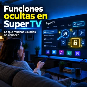 Funciones ocultas en Super TV que la mayoría de los usuarios pasan por alto