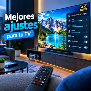 Mejores ajustes para un rendimiento superior del televisor